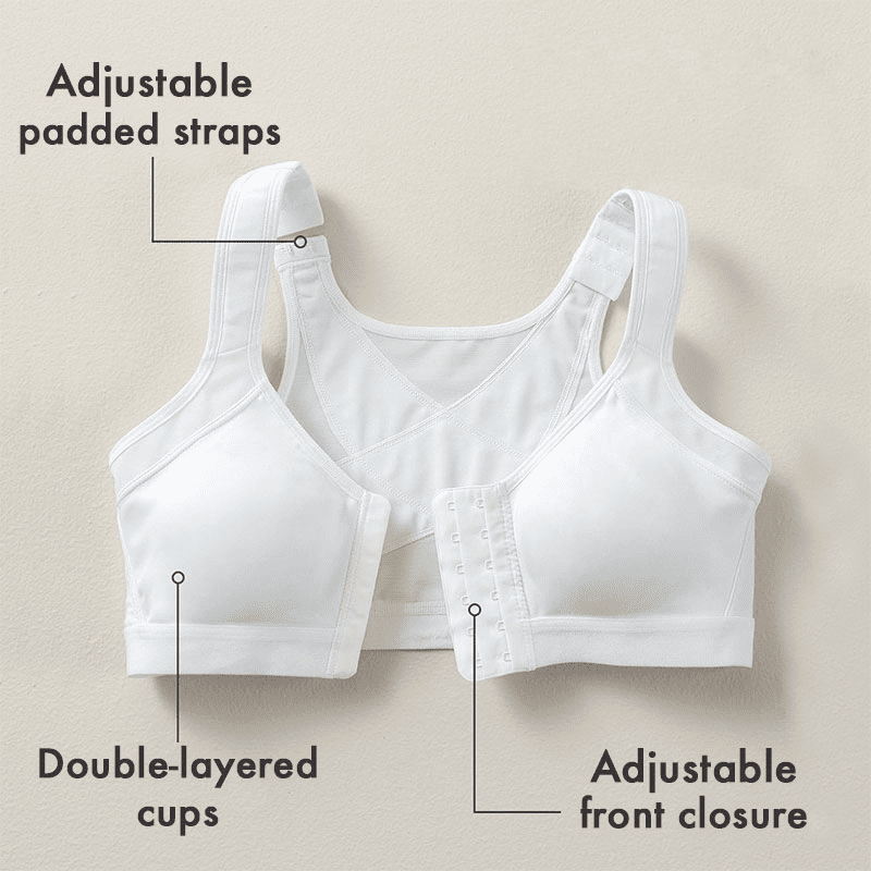 XHJUN Women's Front Closure Bras Lace Support Posture India